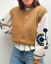 Charger l'image dans la galerie, GILET LALY CAMEL