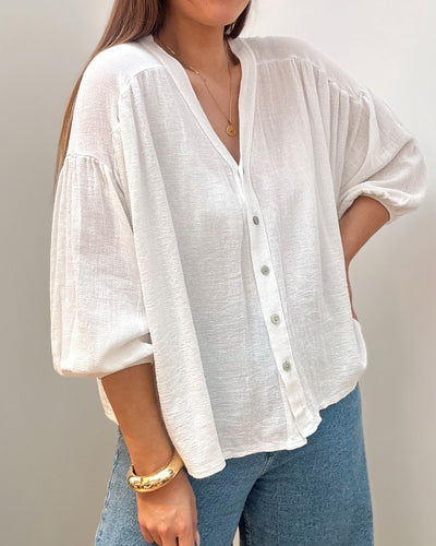 CHEMISE MAXINE BLANC