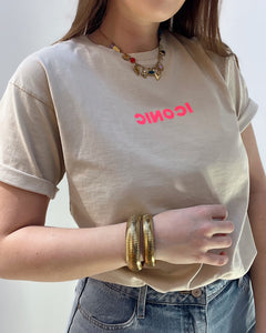 TEE-SHIRT ICONIC BEIGE
