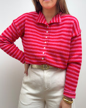 Charger l'image dans la galerie, GILET TINA ROUGE ET ROSE