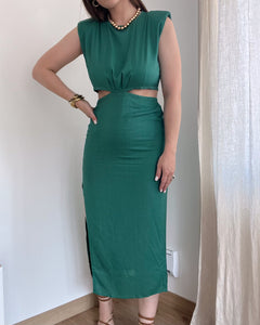 ROBE ALBANE VERTE