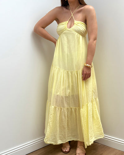 ROBE OCÉANE JAUNE