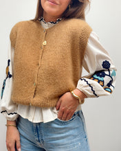 Charger l'image dans la galerie, GILET LALY CAMEL