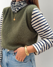 Charger l&#39;image dans la galerie, PULL GAELLE KAKI