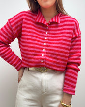 Charger l'image dans la galerie, GILET TINA ROUGE ET ROSE
