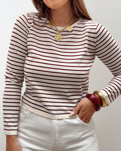 PULL CANDICE BORDEAUX