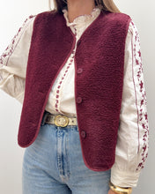 Charger l&#39;image dans la galerie, VESTON ABBY BORDEAUX