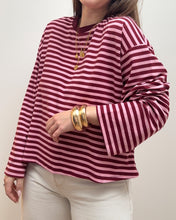 Charger l'image dans la galerie, TEE SHIRT LOU BORDEAUX