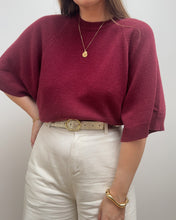 Charger l'image dans la galerie, PULL SOLAINE BORDEAUX