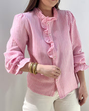 Charger l&#39;image dans la galerie, CHEMISE CHARLIZE ROSE