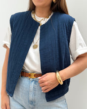 Charger l&#39;image dans la galerie, VESTE MAELLE BLEU MARINE