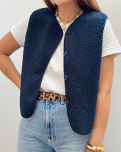 Charger l&#39;image dans la galerie, VESTON ABBY BLEU MARINE