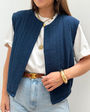 Charger l&#39;image dans la galerie, VESTE MAELLE BLEU MARINE