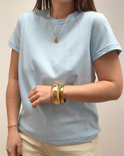 Charger l'image dans la galerie, TEE-SHIRT LEORA BLEU CIEL