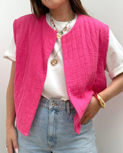 Charger l&#39;image dans la galerie, VESTE MAELLE FUSHIA