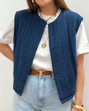 Charger l&#39;image dans la galerie, VESTE MAELLE BLEU MARINE