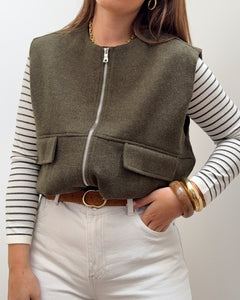 VESTE OLYA KAKI