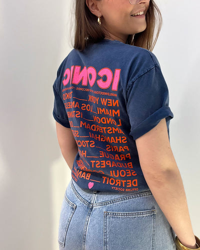 TEE-SHIRT ICONIC BLEU MARINE