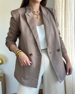 BLAZER CHARLIE TAUPE