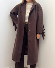 Charger l&#39;image dans la galerie, MANTEAU CLAUDIA MARRON