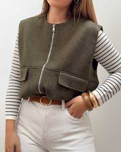 VESTE OLYA KAKI