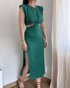 ROBE ALBANE VERTE