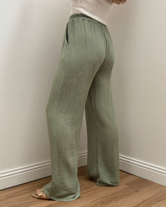 PANTALON AXELLE KAKI