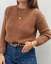 Charger l&#39;image dans la galerie, PULL POEMA CAMEL