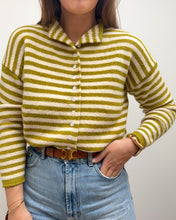 Charger l'image dans la galerie, GILET TINA PISTACHE ET BEIGE