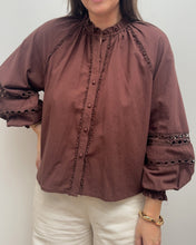 Charger l'image dans la galerie, CHEMISE MARIA MARRON