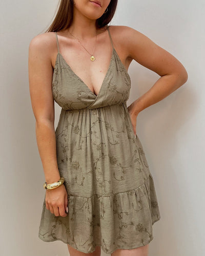 ROBE ISAÉ KAKI
