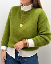 Charger l&#39;image dans la galerie, PULL ALIX VERT OLIVE