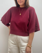 Charger l'image dans la galerie, PULL SOLAINE BORDEAUX