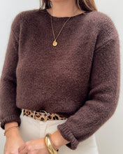 Charger l&#39;image dans la galerie, PULL POEMA MARRON