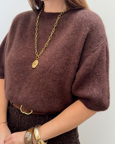 PULL JADE MARRON