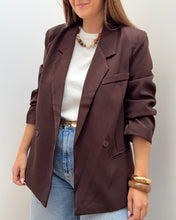 Charger l&#39;image dans la galerie, BLAZER OLGA MARRON