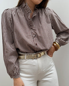 CHEMISE SIERRA MARRON