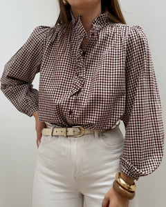 CHEMISE SIERRA MARRON