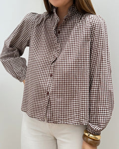 CHEMISE SIERRA MARRON