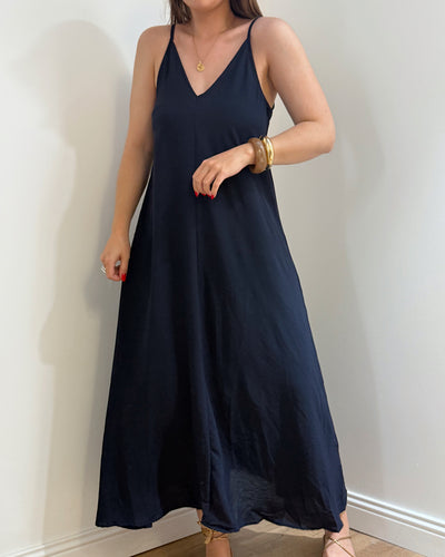ROBE ADELA BLEU MARINE