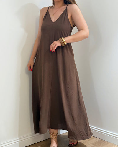 ROBE ADELA MARRON