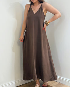 ROBE ADELA MARRON