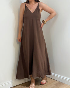 ROBE ADELA MARRON