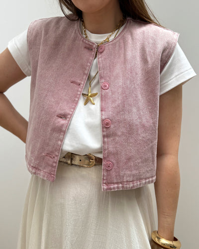 VESTE CELESTINA ROSE