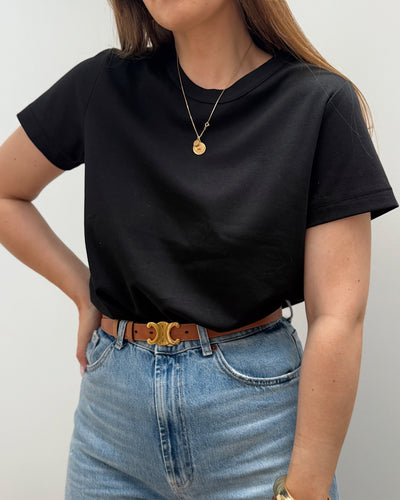 TEE SHIRT LEORA NOIR