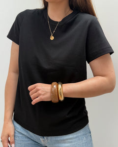 TEE SHIRT LEORA NOIR