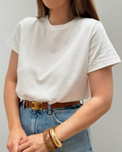 Charger l&#39;image dans la galerie, TEE-SHIRT LEORA BLANC