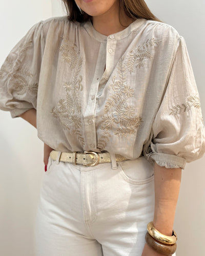 BLOUSE FLORIANE BEIGE