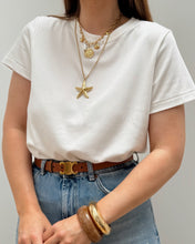 Charger l&#39;image dans la galerie, TEE-SHIRT LEORA BLANC
