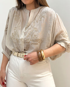 BLOUSE FLORIANE BEIGE